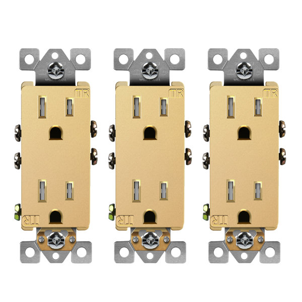 Enerlites 15 Amps Tamper Resistant Decorator Outlet Wayfair